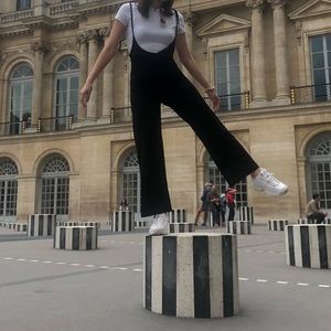 Missguided overall strapped pants